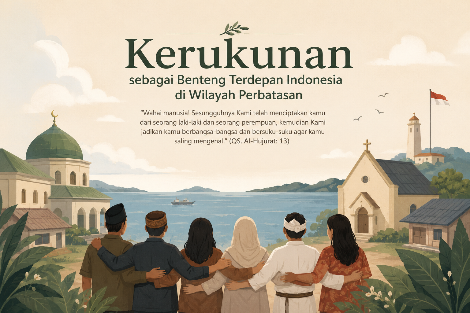 Kerukunan sebagai Benteng Terdepan Indonesia di Wilayah Perbatasan